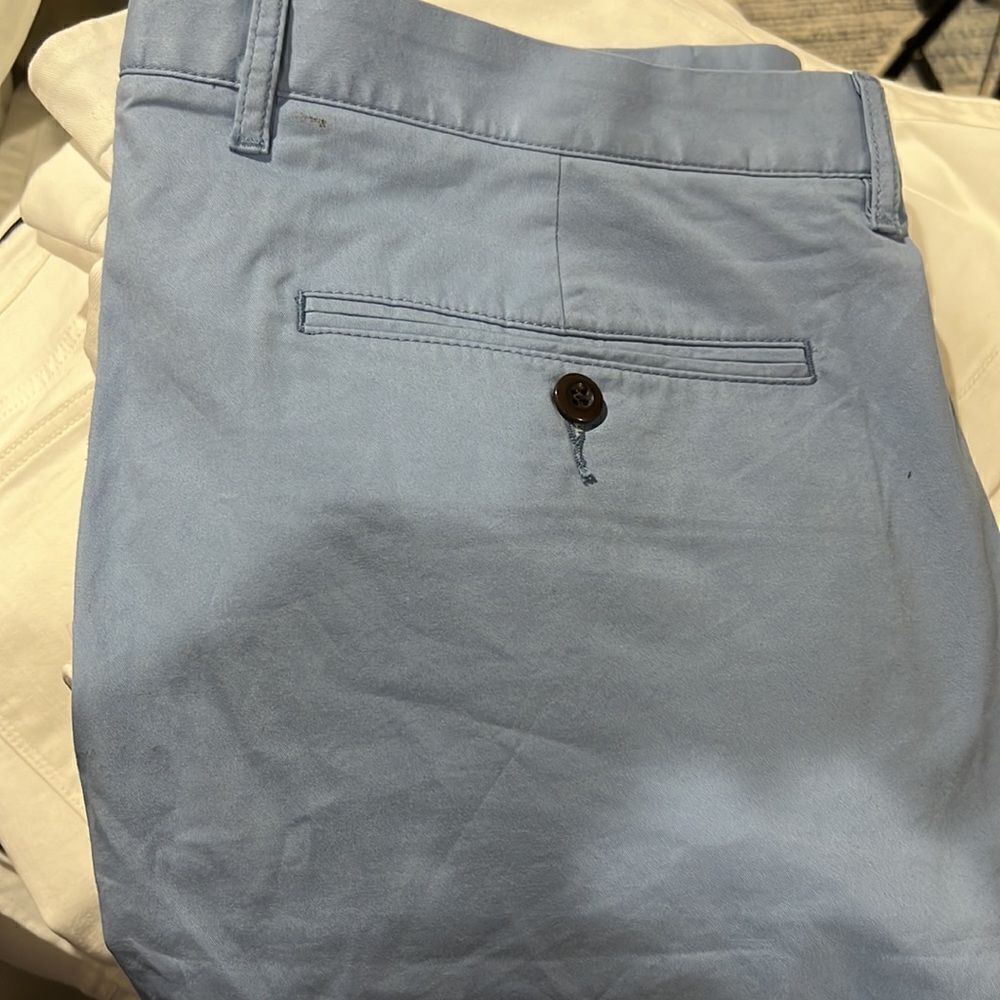 J. Crew light blue 7" stretch chino short NWT With Flaw size 35 - Picture 8 of 13